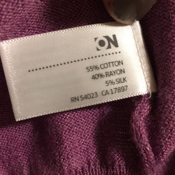 Old Navy purple sweater - Picture 3 of 9
